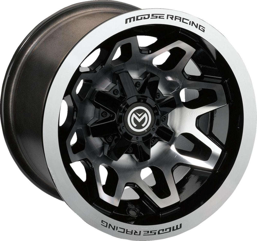 Moose Racing 416X Wheel For Polaris 455 4X4 1999 Fits Front Or Rear 12x7" - Black