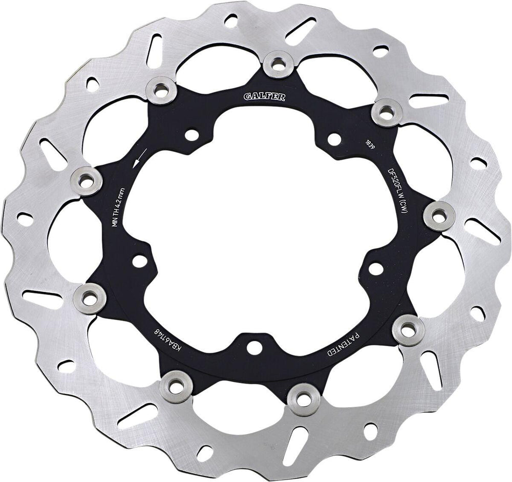 Galfer Floating Wave Brake Disc For Yamaha XTZ 1200 ABS 2012-2018 Fits Front Left