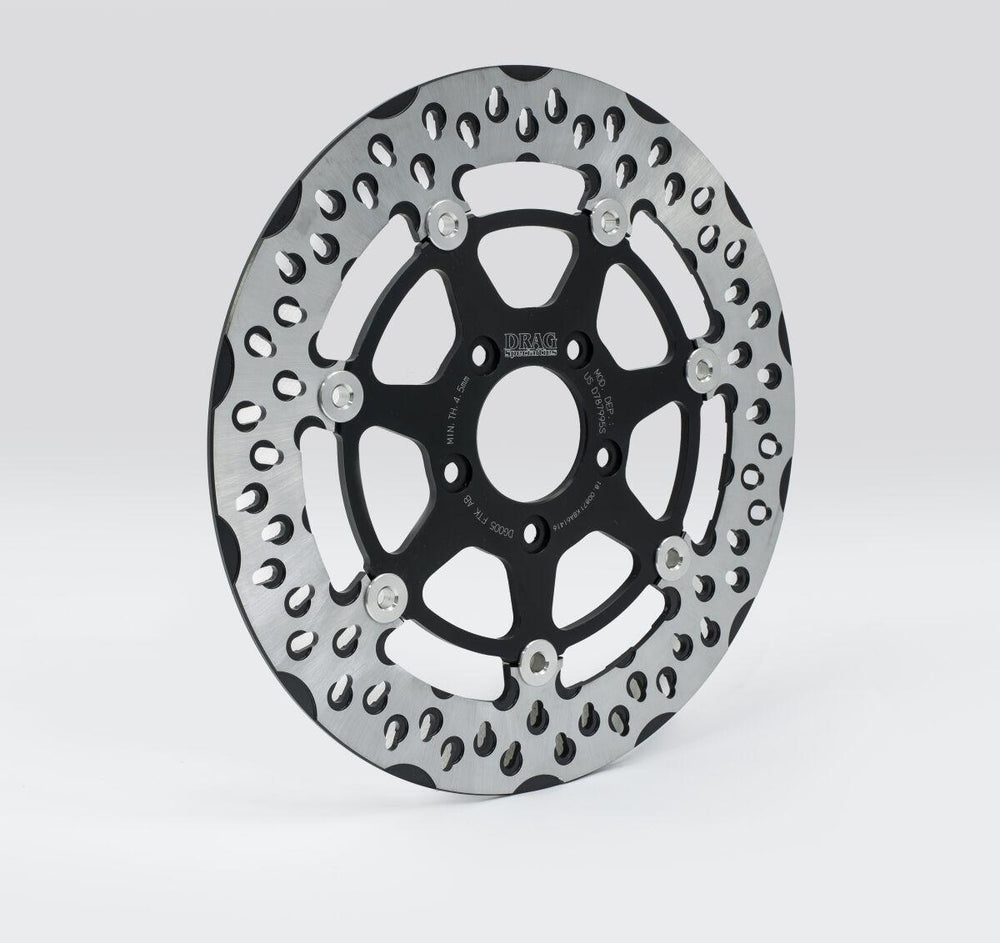 Drag Specialties FTK Series Brake Disc For Harley Davidson FLDE 1750 2018-2020 Front - Black