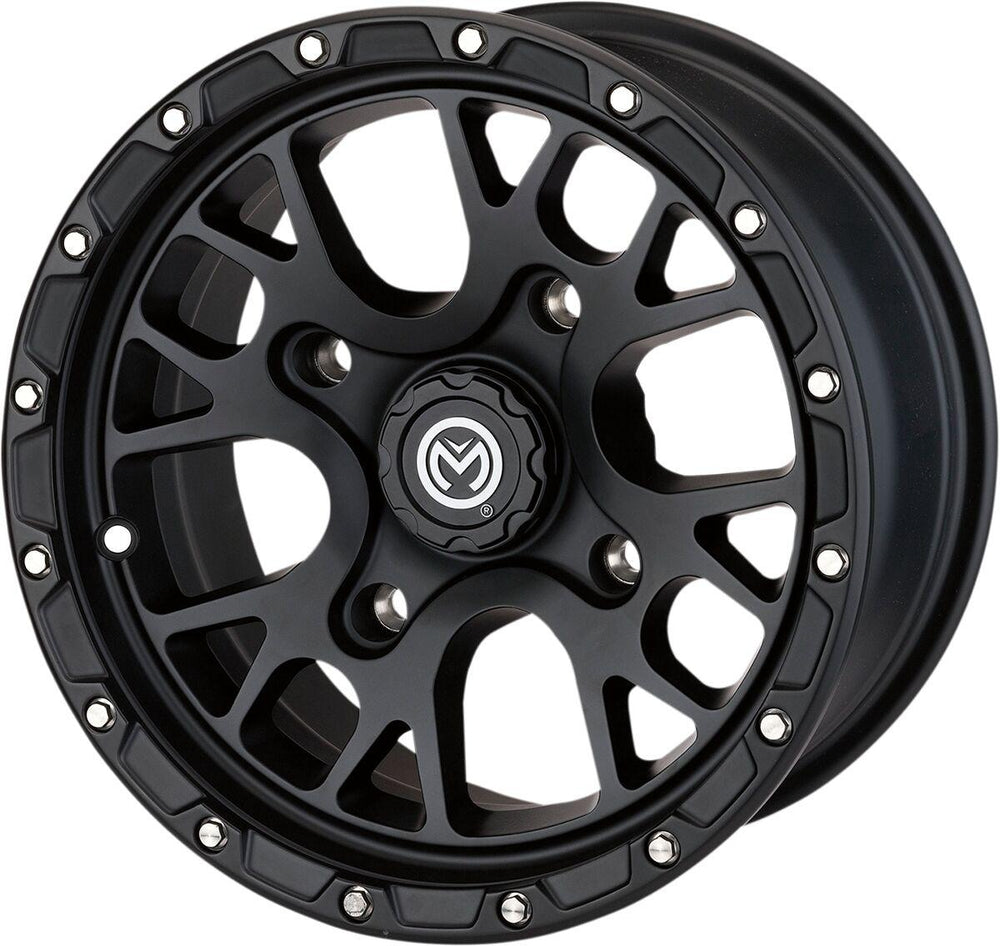 Moose Racing 545X Wheel For Can Am (BRP) Commander 1000 EFI 2017 Fits Front Or Rear - Black Satin