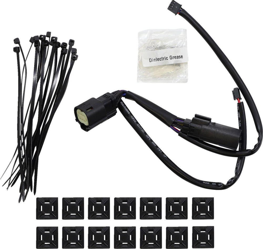 Ciro Machete Saddlebag LED Lights for Extended Bottom Bags For Harley Davidson FLHR 1750 ABS 2021-2022 Smoke