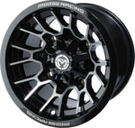 Moose Racing 24X Wheel For Kawasaki KVF650 I 4X4 2006-2014 Front 12x7" - Black