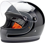 Biltwell Gringo S Tracker Helmet - Black/Storm Grey