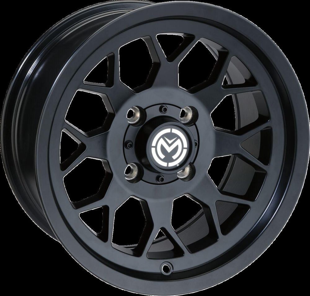 Moose Racing 27X Wheel For Kawasaki KVF650 I 4X4 2006-2014 Front 12x7" - Black