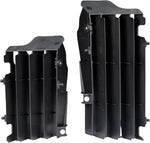 UFO Radiator Louvres For Kawasaki KXF450 2016-2020 - Black