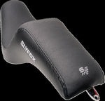 Slyfox The Drifter Seat For Harley Davidson FXD 1340 1996-1998 Carbon Fiber/Gray Logo/Smooth - Black/Grey