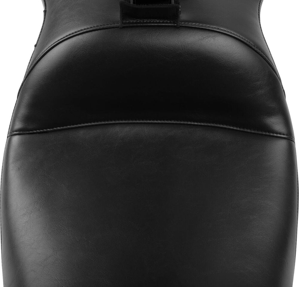 LE Pera Maverick Seat With Backrest For Harley Davidson FLHX 1750 ABS 2023 Smooth - Black