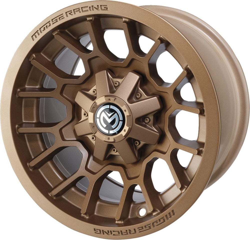 Moose Racing 24X Wheel For Kawasaki KVF650 I 4X4 2006-2014 Front 12x7" - Bronze
