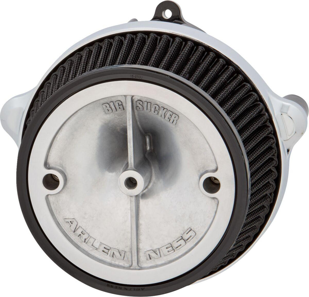 Arlen Ness Big Sucker Stage 1 Air Cleaner Kit without Cover For Harley Davidson FLHX 1923 2024-2026 - Black/Chrome