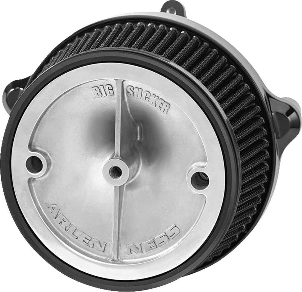 Arlen Ness Big Sucker Stage 1 Air Cleaner Kit without Cover For Harley Davidson FLHX 1923 2024-2026 - Black/Silver
