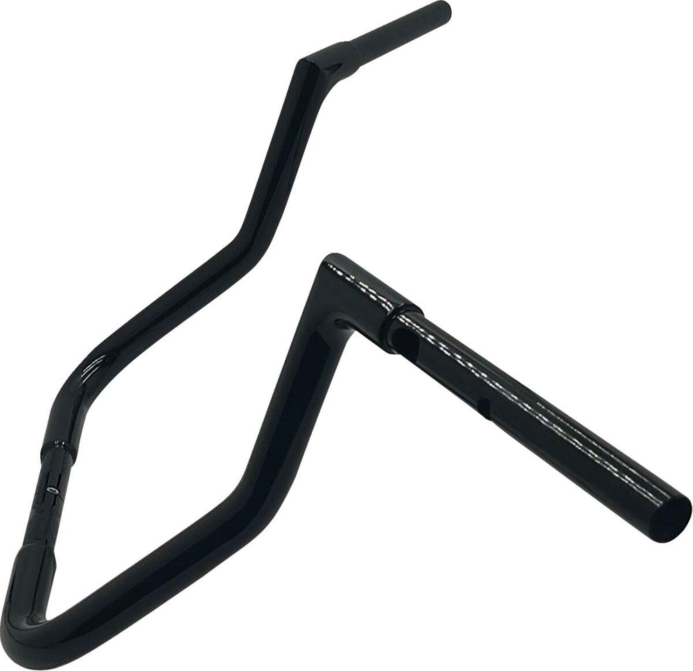Fat Baggers Inc. 1-1/4" EZ Install Flat Top Handlebar For Harley Davidson FLHX 1923 2024-2026 33 cm (13") - Black