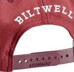 Biltwell Mens Adult Script B Hat One Size - Maroon