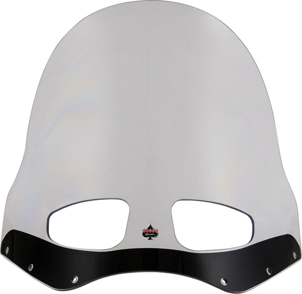 Klock Werks Flare Windshield For Road Warrior Fairing 38 cm (15") - Clear