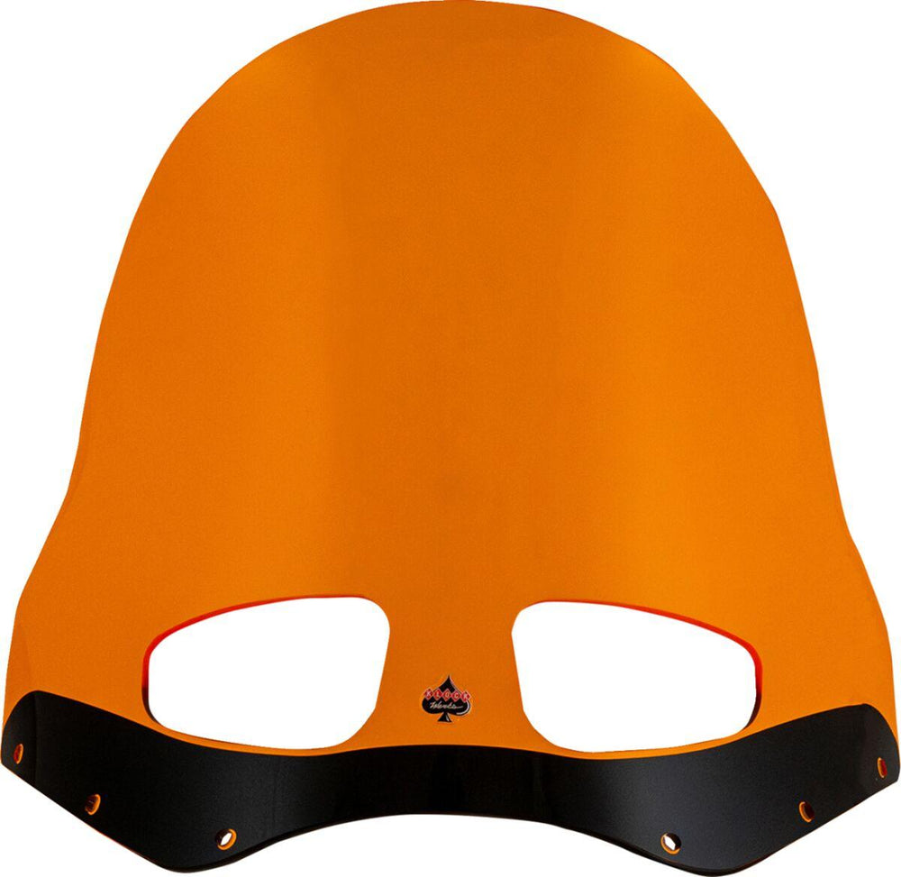 Klock Werks Kolor Flare Windshield For Road Warrior Fairing 38 cm (15") - Orange