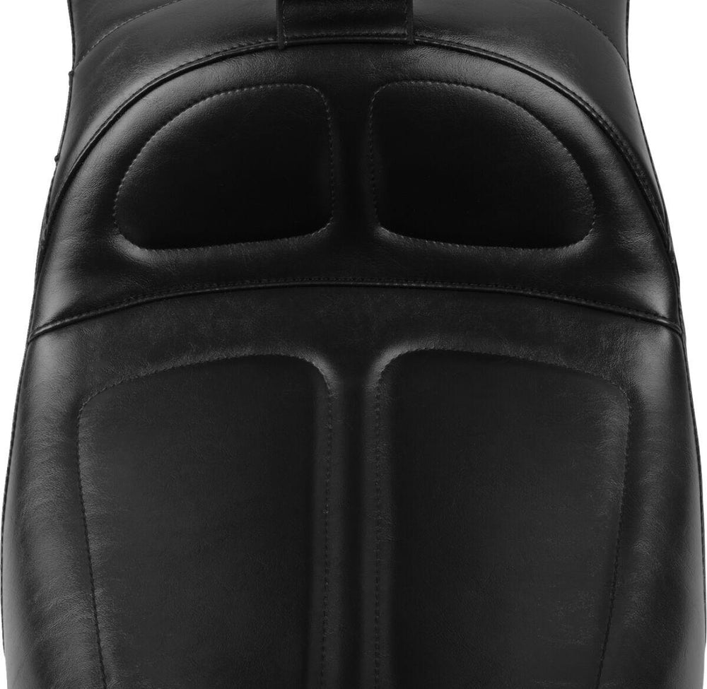 LE Pera Maverick Daddy Long Legs Seat With Backrest For Harley Davidson FLHX 1750 ABS 2023 Plain - Black