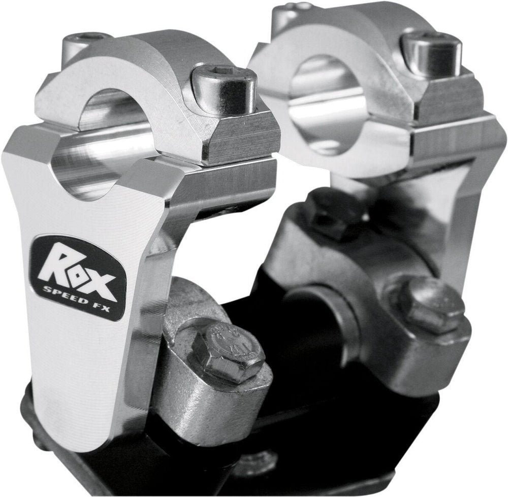 Rox Speed FX Pivoting Handlebar Risers For 7/8" Bar Clamps For Honda CB1000C 50.8 mm (2") - Chrome