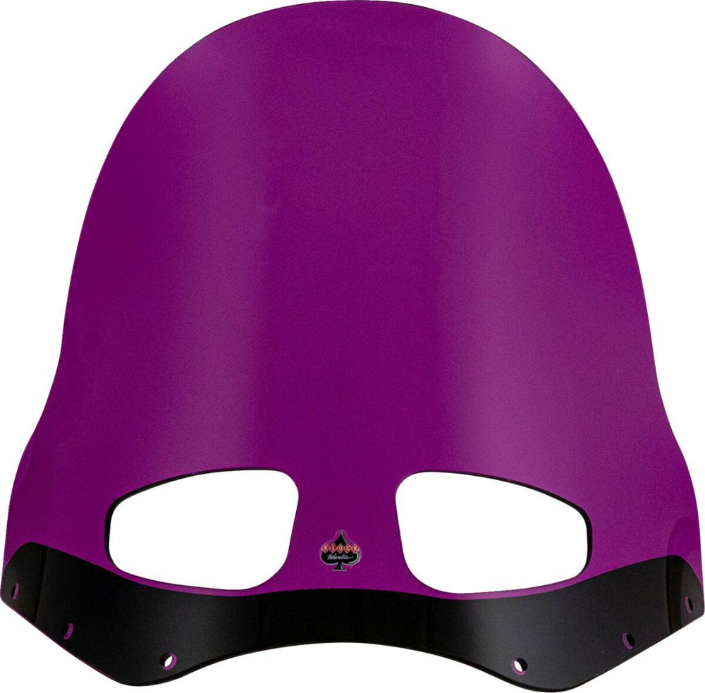 Klock Werks Kolor Flare Windshield For Road Warrior Fairing 38 cm (15") - Purple