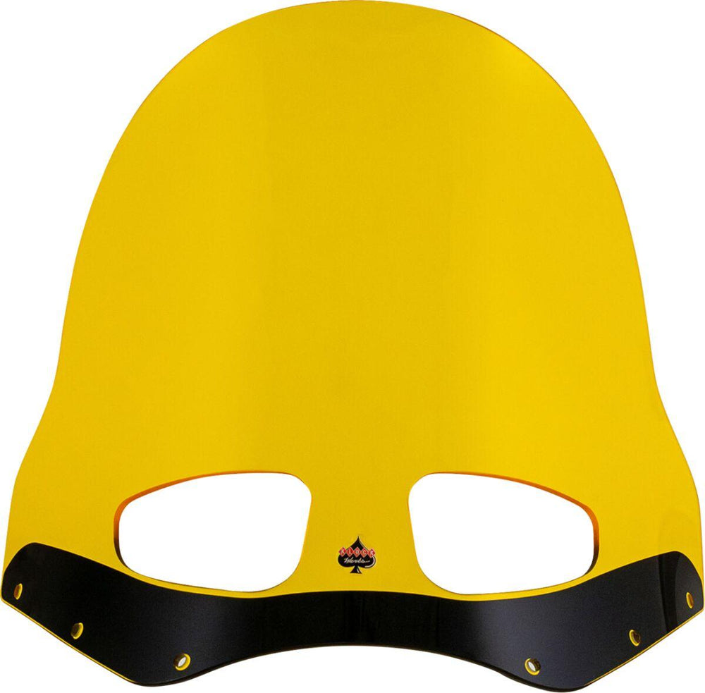 Klock Werks Kolor Flare Windshield For Road Warrior Fairing 38 cm (15") - Yellow