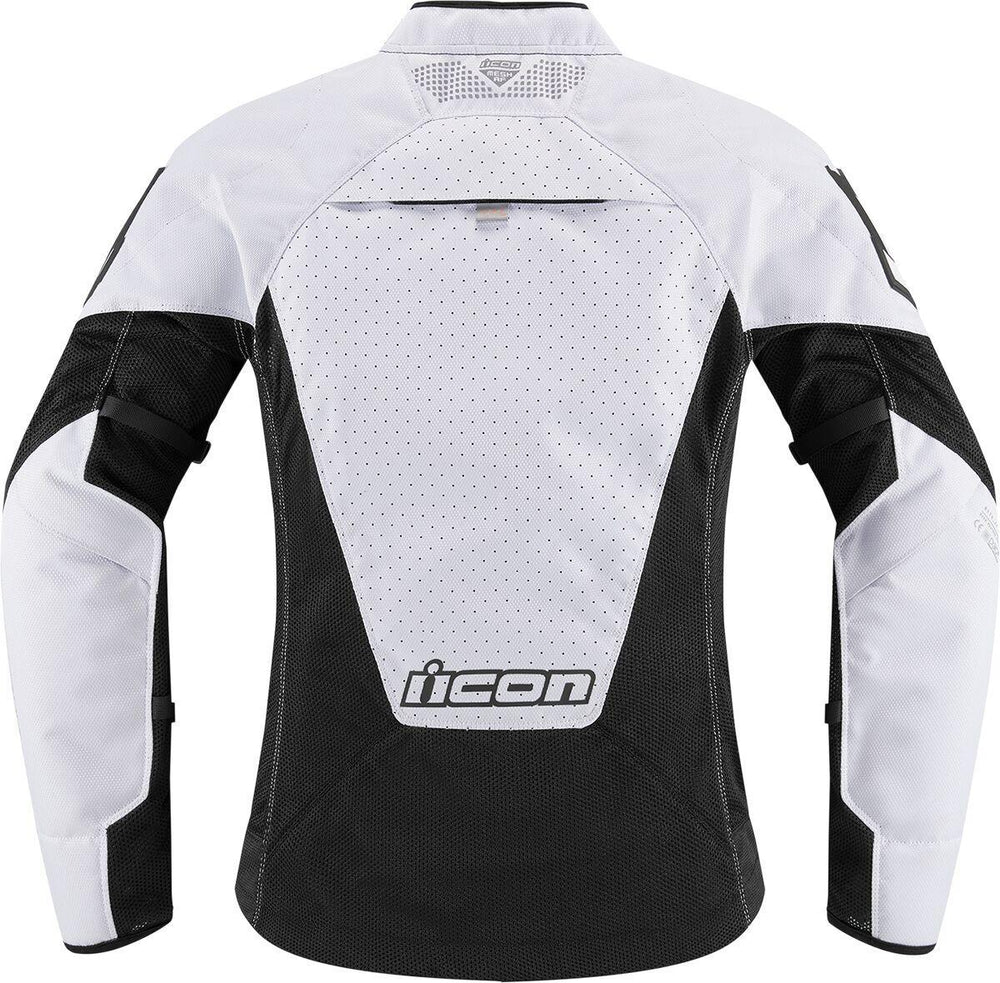 Icon Unisex Womens Mesh AF Jacket - Black White
