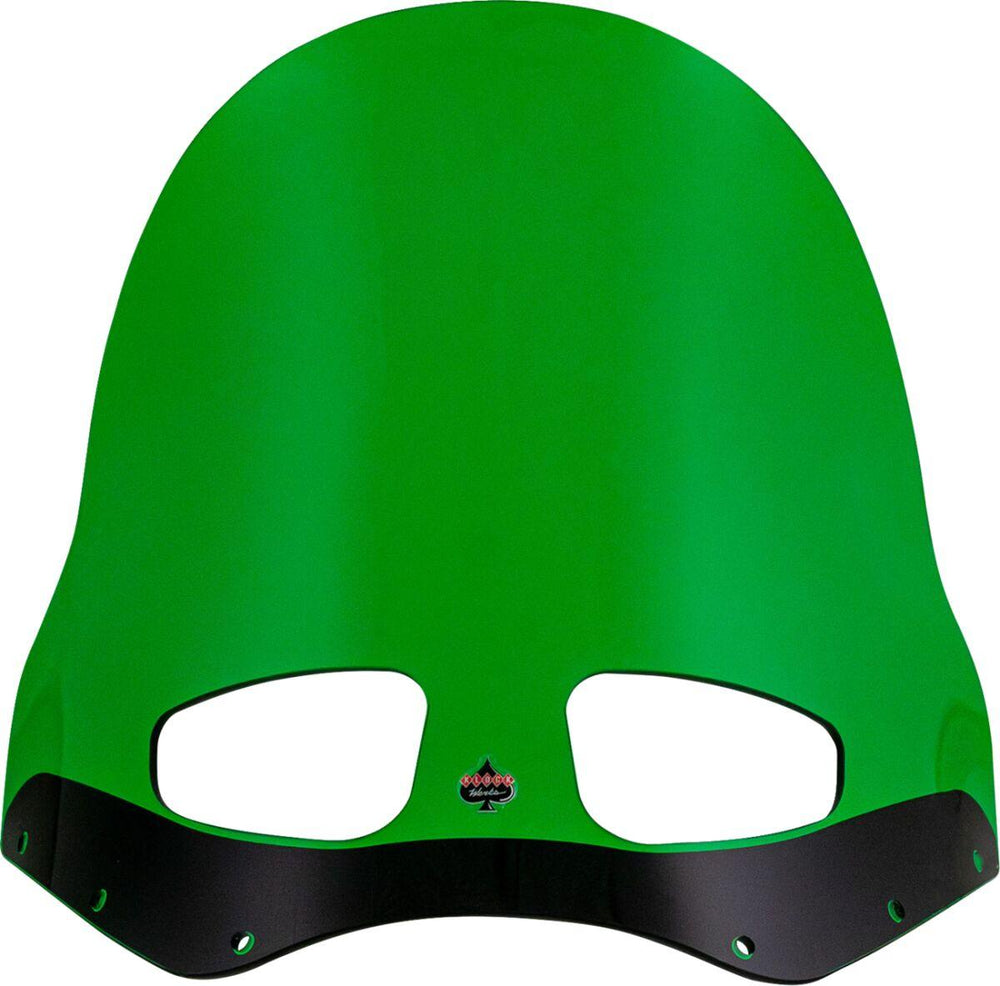 Klock Werks Kolor Flare Windshield For Road Warrior Fairing 38 cm (15") - Green