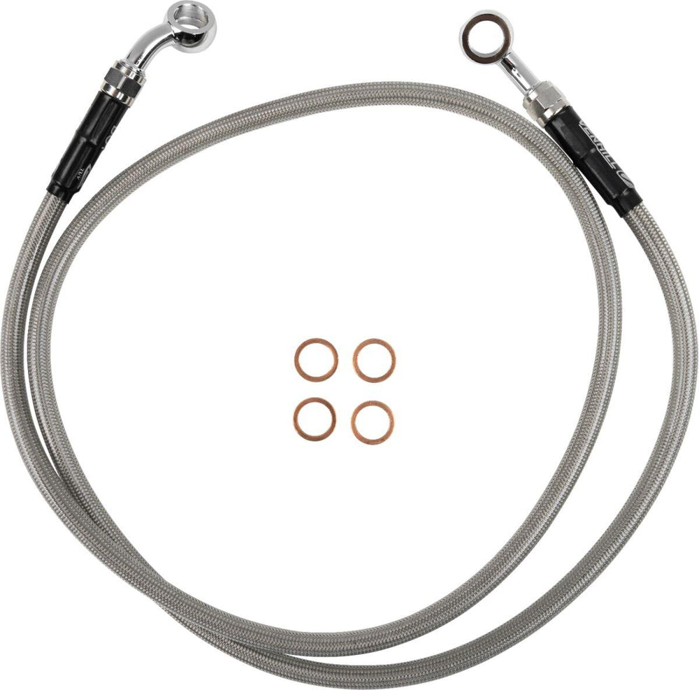 Moose Racing Stainless Steel Braided Clutch Hose For Honda CRF450R 2021-2025