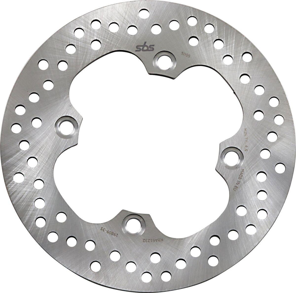 SBS Rear Brake Disc For Honda CB 400 N 1982-1985 - Silver