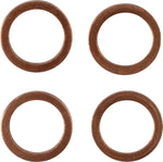 Moose Racing Stainless Steel Braided Brake Hose For Kawasaki KLX300R 2020-2024 Front