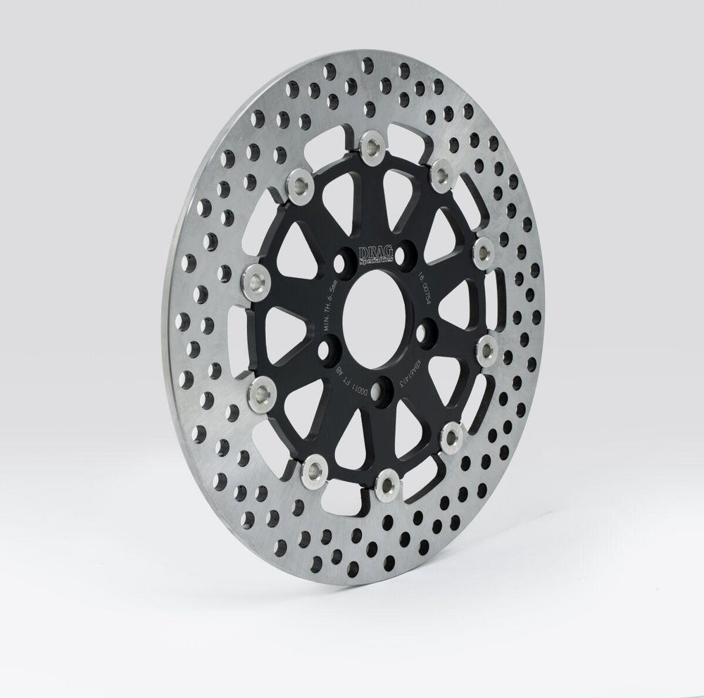 Drag Specialties FT Series Brake Disc For Harley Davidson FLH 1868 2021 Rear - Black