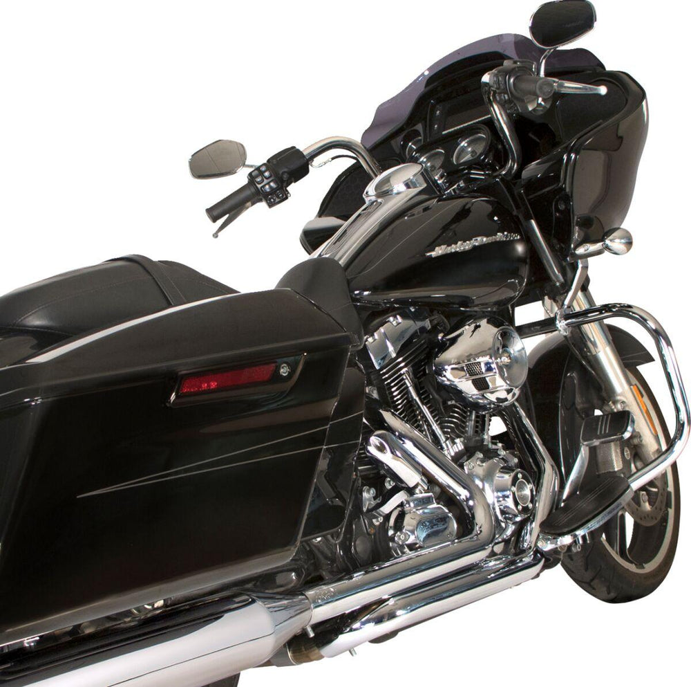 S&S Cycle Power Tune Dual Headers For Harley Davidson FLHR 1584 2009-2011 - Chrome