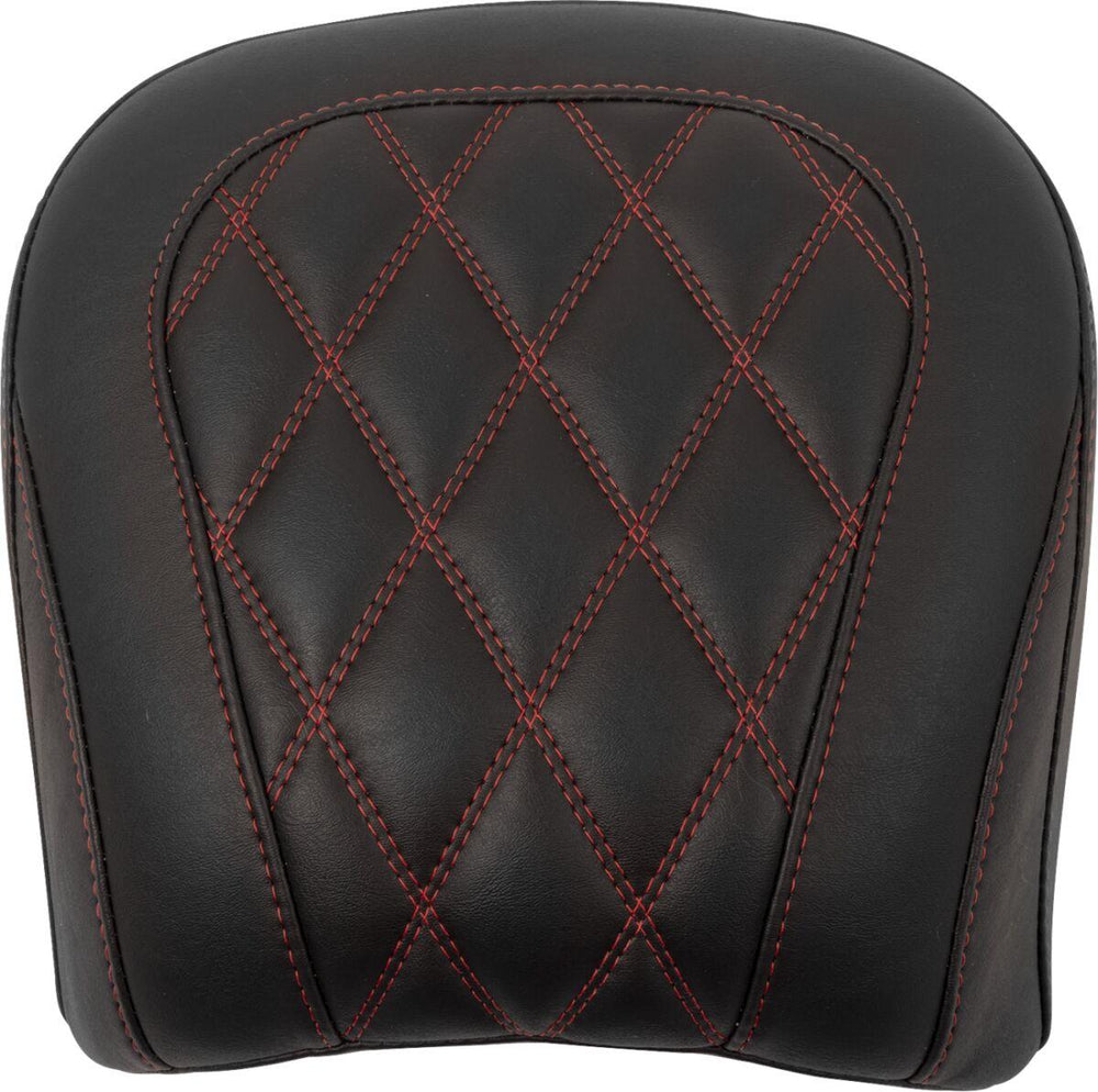 Mustang Wide Tripper Passenger Seat For Harley Davidson FLHX 1923 2024-2026 - Black/Red