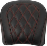 Mustang Wide Tripper Passenger Seat For Harley Davidson FLHX 1923 2024-2026 - Black/Red