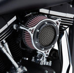 Cobra RPT Air Intake Kit For Harley Davidson FLDE 1750 ABS 2018-2020 - Black Ring/Chrome Frame