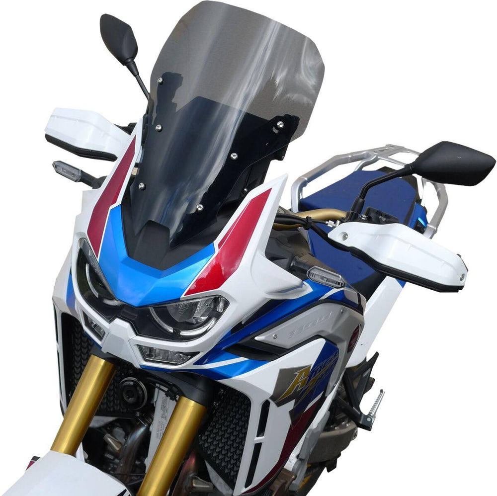 Bullster Windscreen For Honda CRF1100L 41.5 cm (16-1 4") - Grey Smoke