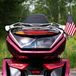 Show Chrome GT Marvel Trunk Light For Honda GL 1800 2021-2023 Amber/Red