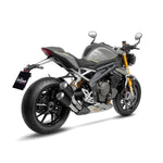 LeoVince LV-10 Black Edition Silencer For Triumph Speed Triple 1200 RR 2022-2025
