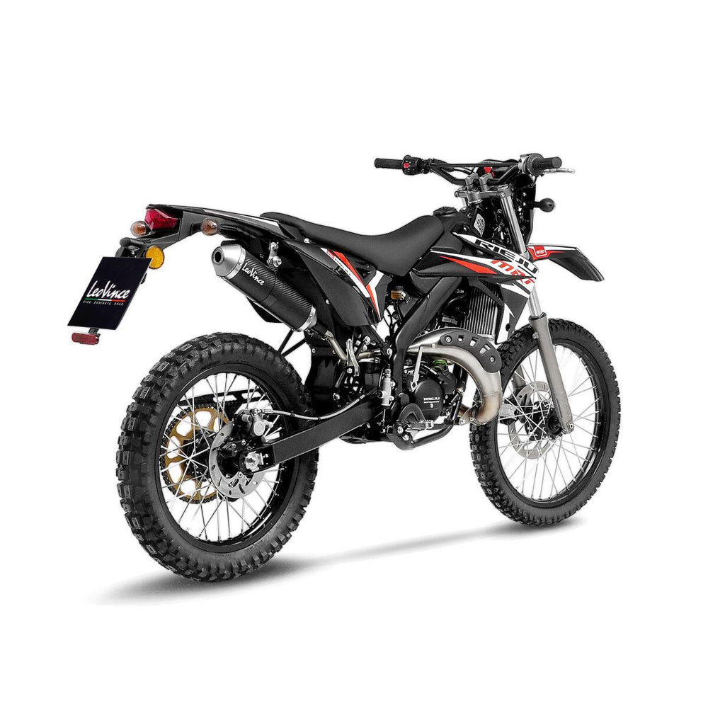 LeoVince X-Fight Carbon Fibre Silencer For Rieju MRT 50 2022-2023