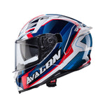 Caberg Avalon X Optic White Blue Red Helmet