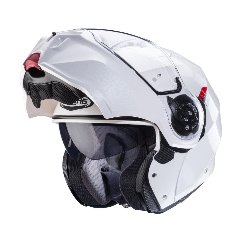 Caberg Duke Evo White Metal Helmet