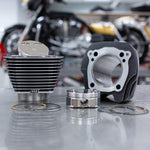 S&S Cycle Big Bore 4.250" Cylinder Kit For Harley Davidson FLHTCUTGSE 1923 2022 - Black /Highlighted Fins