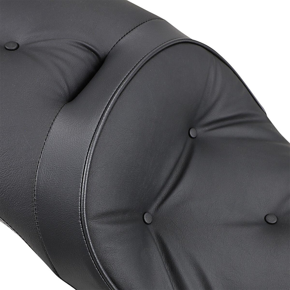 Drag Specialties Low-Profile Touring Seat For Victory Cross Country 106 2010-2015 Pillow Top - Black