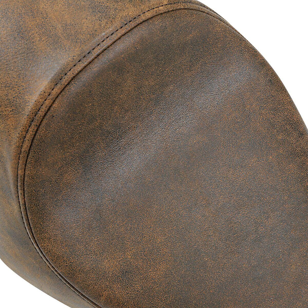 Drag Specialties 3 4 Solo Seat For Harley Davidson XL 1200 C 2004-2020 Distressed - Brown