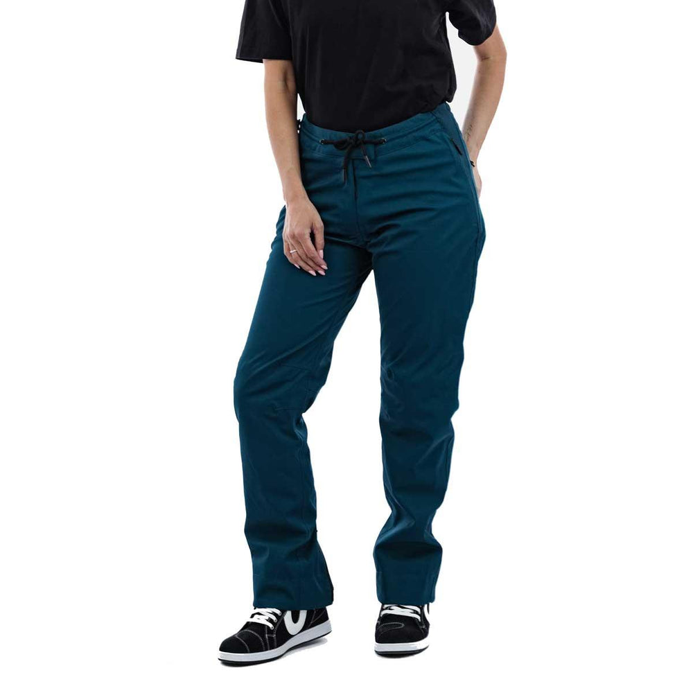 Spada Dash Ladies Motorcycle Trousers - Short Leg - Coral Blue