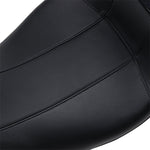 LE Pera Outcast GT Seat With Backrest For Harley Davidson FLH 1868 ABS 2021 Carbon Fiber - Black