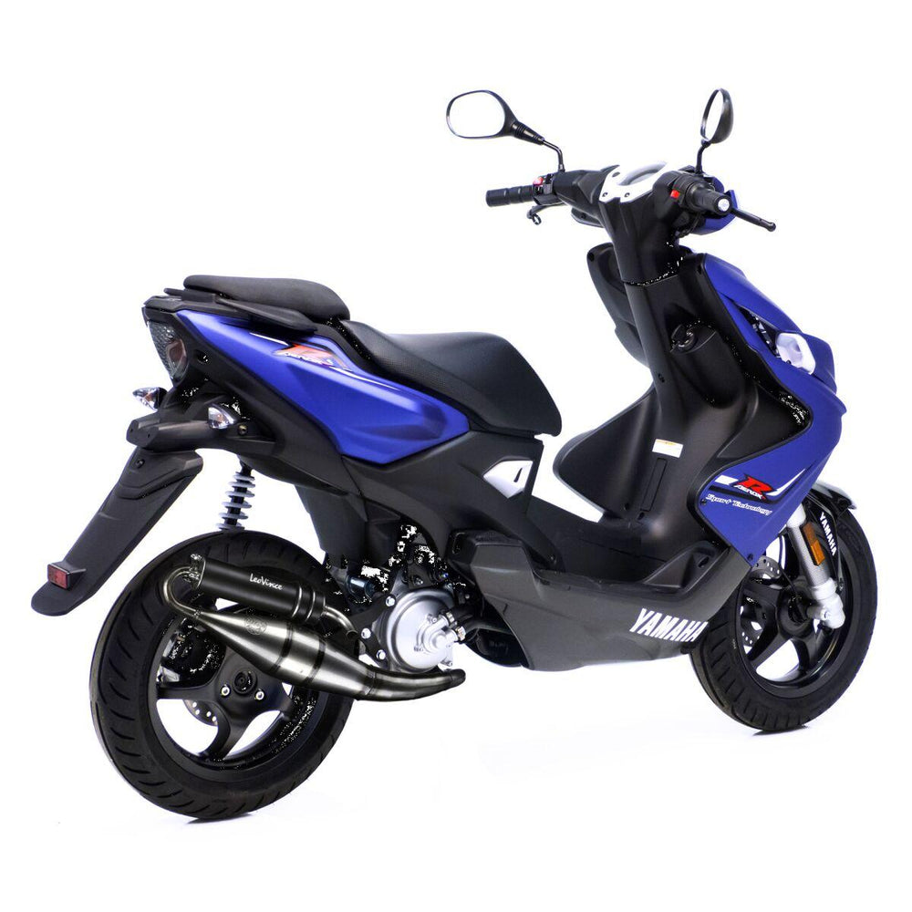 LeoVince Hand Made TT Black Edition Full Exhaust System For MBK Nitro 50 1997-1999