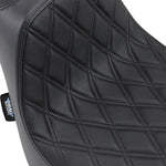 Drag Specialties Predator III Black Stitching Seat For Harley Davidson FXFB 1750 2018-2019 - Black