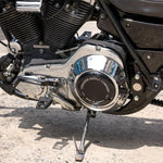 Thrashin Supply Co Classic Derby Cover For Harley Davidson FLDE 1750 2018-2020 - Black