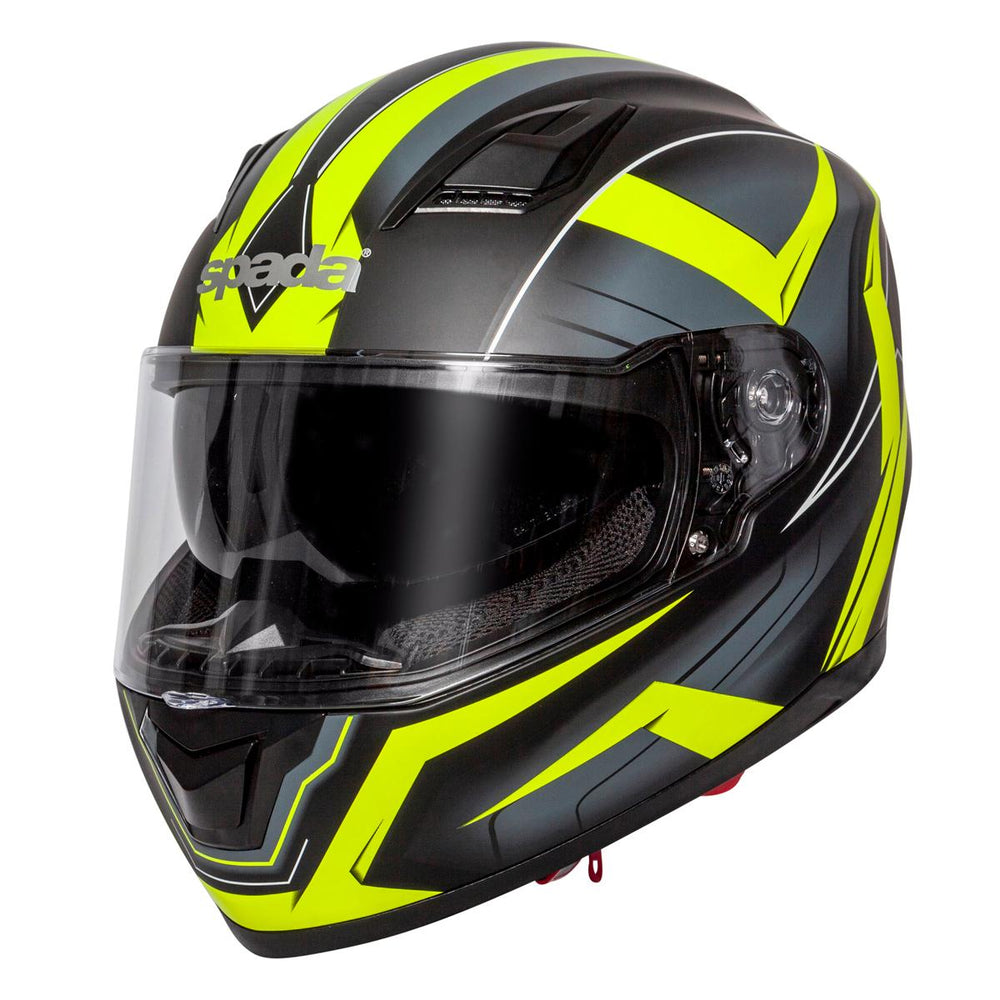 Spada SP17 Ruler Matt Black Yellow Helmet