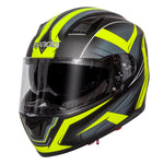 Spada SP17 Ruler Matt Black Yellow Helmet