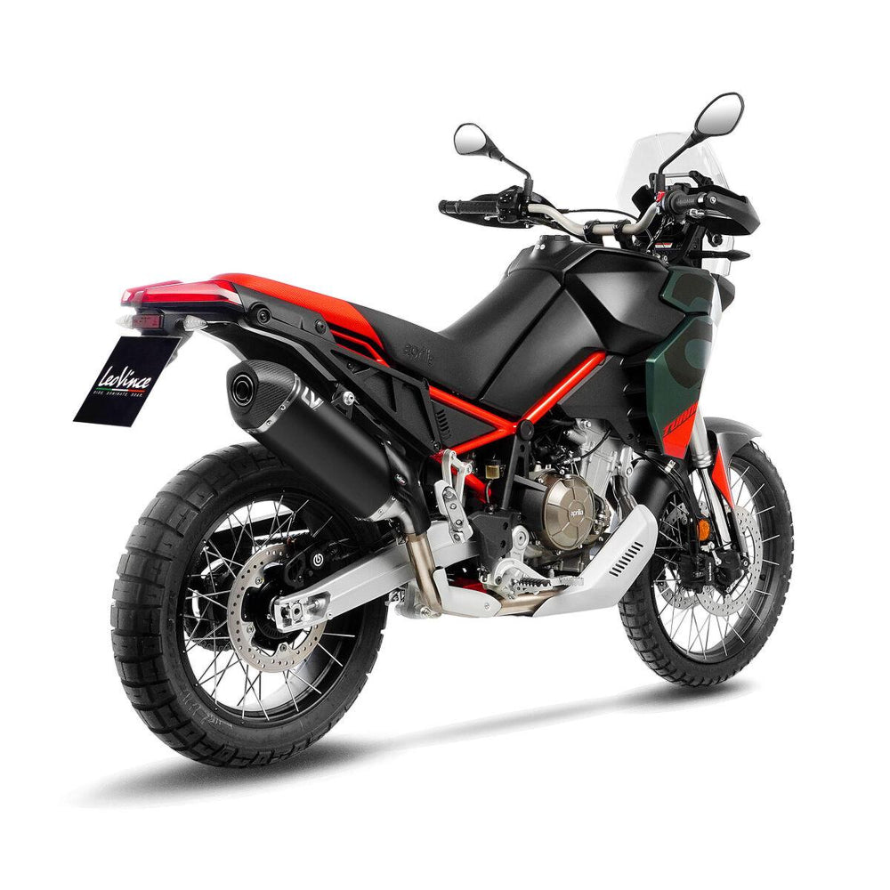 LeoVince LV-14 Black Edition Silencer For Aprilia Tuareg 660 ABS 2022-2026 Right