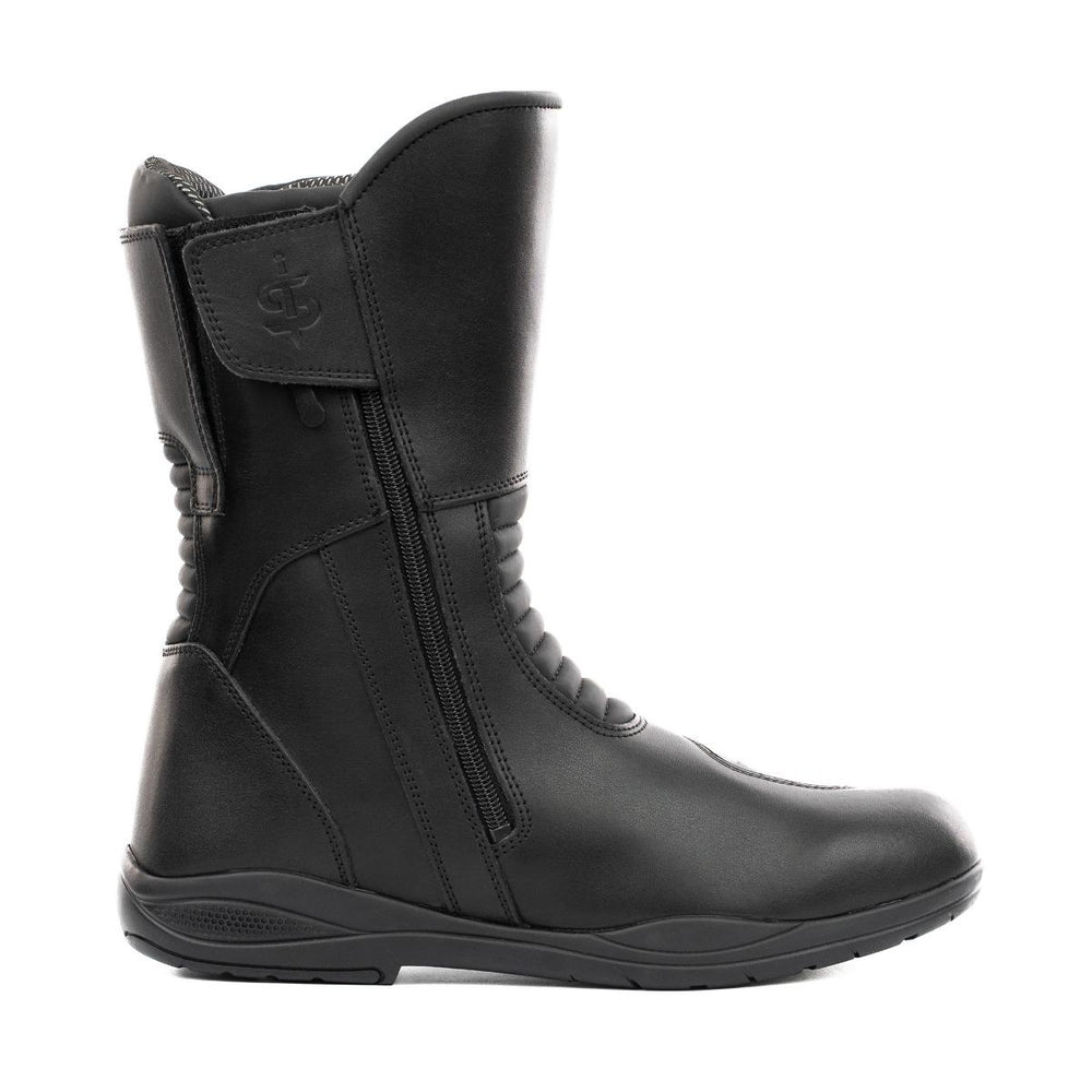 Spada Hurricane 3 Rev 2 Waterproof Motorcycle Boots - Black